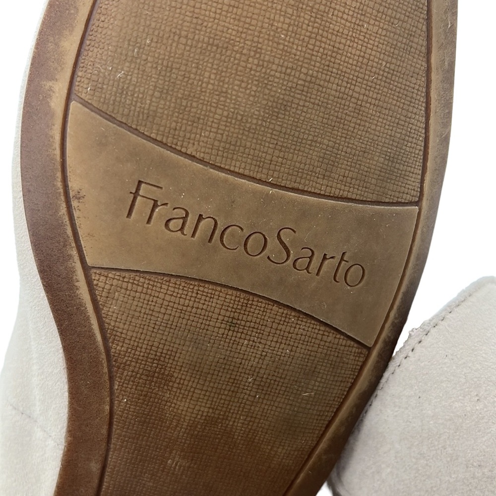 Franco Starto Damia Cream Suede Loafers - Picture 7 of 7